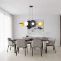 Lampa wisząca VOLUM 6 BL MIX 1485/6 EMIBIG