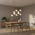 Lampa wisząca RITUAL 9 WHITE 1584/9 EMIBIG