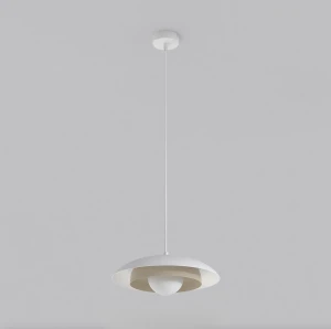 Lampa wisząca SKIN 1 WH MOKKA 1605/1 EMIBIG