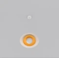 Lampa wisząca SKIN 1 WH ORANGE 1606/1 EMIBIG