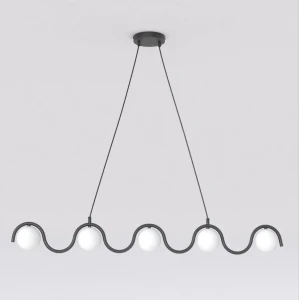 Lampa wisząca SINUS BL OPAL 1582/5 EMIBIG