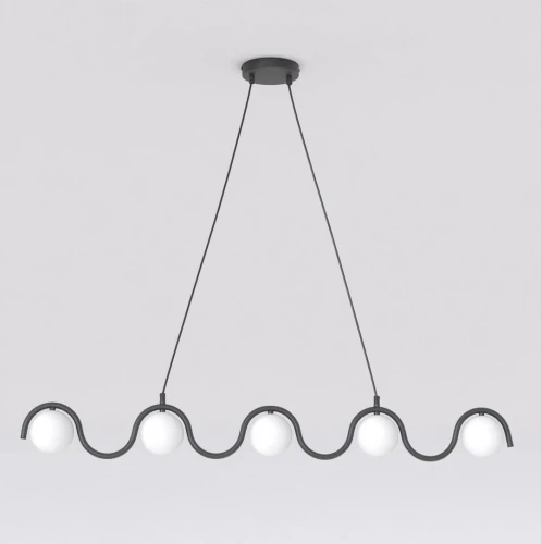 Lampa wisząca SINUS BL OPAL 1582/5 EMIBIG