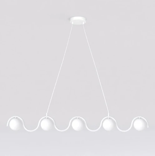 Lampa wisząca SINUS WH OPAL 1583/5 EMIBIG