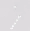 Lampa wisząca SINUS WH OPAL 1583/5 EMIBIG