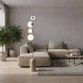 Lampa podłogowa ETNO LP4 MOKKA 1501/LP4 EMIBIG