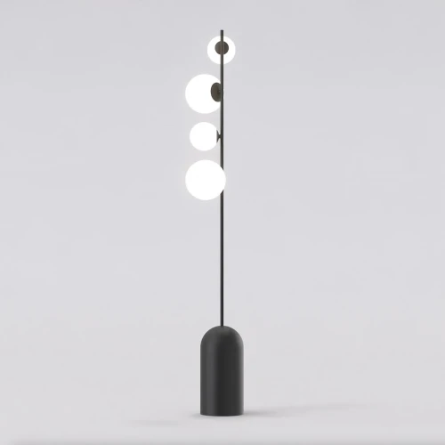 Lampa podłogowa ETNO LP4 BLACK 1503/LP4 EMIBIG