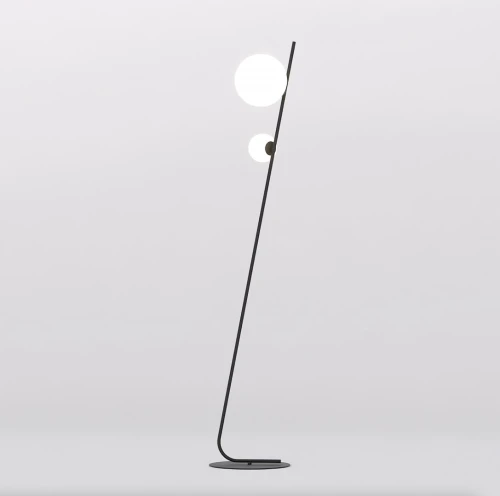 Lampa podłogowa TATU LP2 BLACK 1504/LP2 EMIBIG