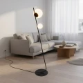 Lampa podłogowa TATU LP2 BLACK 1504/LP2 EMIBIG