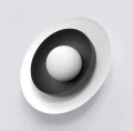 Kinkiet POPPI K1 WH BLACK 1521/K1 EMIBIG