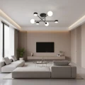 Lampa sufitowa HOLON 6 BLACK 1558/6 EMIBIG