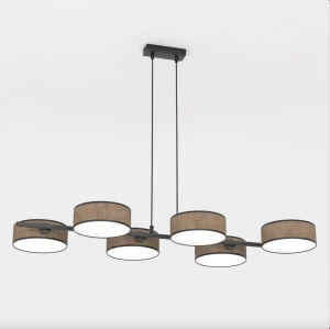 Lampa wisząca DRUMZ 6 BROWN 1563/6 EMIBIG