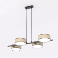 Lampa wisząca DRUMZ 4 RATTAN 1565/4 EMIBIG