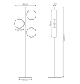 Lampa podłogowa DRUMZ LP3 BROWN 1563/LP3 EMIBIG