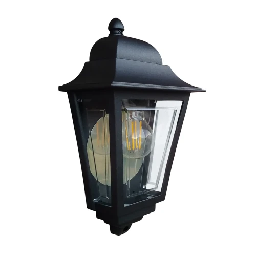 Latarnia naścienna Deco Lane - 1 źródło światła - Czarny DECO-LANE7-BLACK Elstead Lighting