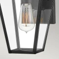 Mała latarnia naścienna Palma - 1 źródło światła - Czarny  HK-PALMA-S-BK Elstead Lighting