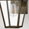 Mała latarnia naścienna Palma - 1 źródło światła - Patynowany brąz HK-PALMA-S-BU Elstead Lighting