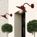 Latarnia naścienna Klampenborg - 1 źródło światła - Zgaszona czerwień KLAMPENBORG-OXR Elstead Lighting