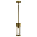 Latarnia wisząca Camillo - 1 źródło światła - Malowany naturalny KL-CAMILLO-P-PNBR Elstead Lighting