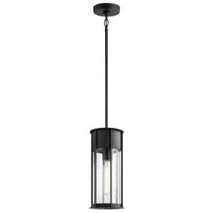 Latarnia wisząca Camillo - 1 źródło światła - Strukturalna czerń KL-CAMILLO-P-TBK Elstead Lighting