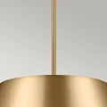 Lampa wisząca, Półplafon Luella - 3 źródła światła - Szczotkowany naturalny KL-LUELLA-3P-BNB Elstead Lighting