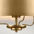 Lampa wisząca, Półplafon Luella - 3 źródła światła - Szczotkowany naturalny KL-LUELLA-3P-BNB Elstead Lighting