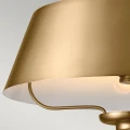 Lampa wisząca, Półplafon Luella - 3 źródła światła - Szczotkowany naturalny KL-LUELLA-3P-BNB Elstead Lighting