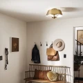 Lampa wisząca, Półplafon Luella - 3 źródła światła - Szczotkowany naturalny KL-LUELLA-3P-BNB Elstead Lighting
