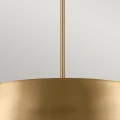 Lampa wisząca, Półplafon Luella - 4 źródła światła - Szczotkowany naturalny KL-LUELLA-4P-BNB Elstead Lighting
