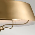 Lampa wisząca, Półplafon Luella - 4 źródła światła - Szczotkowany naturalny KL-LUELLA-4P-BNB Elstead Lighting