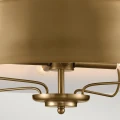 Lampa wisząca, Półplafon Luella - 4 źródła światła - Szczotkowany naturalny KL-LUELLA-4P-BNB Elstead Lighting