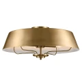 Lampa wisząca, Półplafon Luella - 4 źródła światła - Szczotkowany naturalny KL-LUELLA-4P-BNB Elstead Lighting