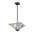 Lampa wisząca, Półplafon Alderley - 2 źródła światła - Vintage brąz TF-ALDERLEY-F-P Elstead Lighting