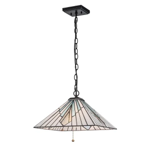 Lampa wisząca Alderley - 1 źródło światła - Vintage brąz TF-ALDERLEY-P Elstead Lighting