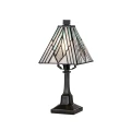 Mała lampa stołowa Alderley - 1 źródło światła - Vintage brąz TF-ALDERLEY-TL-S Elstead Lighting