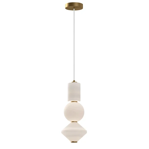 Lampa wisząca LED Bijou - - Postarzane złoto ALM-BIJOU-P3-GD Elstead Lighting