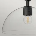 Lampa wisząca Jude - 1 źródło światła - Matowa czerń ALM-JUDE-P-MB-CL Elstead Lighting