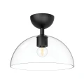 Półplafon Jude - 1 źródło światła - Matowa czerń ALM-JUDE-SF-MB-CL Elstead Lighting