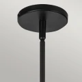 Lampa wisząca Perth - 1 źródło światła - Matowa czerń ALM-PERTH-P-BK Elstead Lighting
