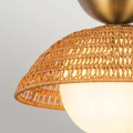 Lampa wisząca Perth - 1 źródło światła - Szczotkowane złoto ALM-PERTH-P-GD Elstead Lighting