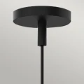 Lampa wisząca Remyck - 1 źródło światła - Matowa czerń ALM-REMYCK-P-BK Elstead Lighting