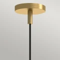Lampa wisząca Remyck - 1 źródło światła - Szczotkowane złoto ALM-REMYCK-P-GD Elstead Lighting