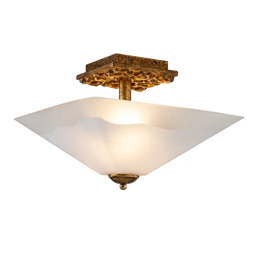 Półplafon Star - 2 źródła światła - Przecierane złoto STAR-F-S-DG Elstead Lighting