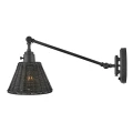 Kinkiet Arti - 1 źródło światła - Czarny  HK-ARTI-1W-BK-BR Elstead Lighting