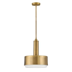 Średnia lampa wisząca Cedric - 2 źródła światła - Czarny  HK-CEDRIC-P-M-BK Elstead Lighting