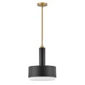 Średnia lampa wisząca Cedric - 2 źródła światła - Lakierowany mosiądz HK-CEDRIC-P-M-BR Elstead Lighting