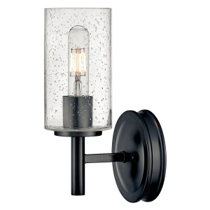 Kinkiet Collier - 1 źródło światła - Zgaszona czerń HK-COLLIER1-BX Elstead Lighting