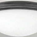 Średni plafon Collier - 3 źródła światła - Zgaszona czerń HK-COLLIER-F-M-BX Elstead Lighting