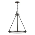 Lampa wisząca Collier - 4 źródła światła - Zgaszona czerń HK-COLLIER-P-BX Elstead Lighting