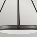 Lampa wisząca Collier - 4 źródła światła - Zgaszona czerń HK-COLLIER-P-BX Elstead Lighting