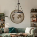 Lampa wisząca Collier - 4 źródła światła - Zgaszona czerń HK-COLLIER-P-BX Elstead Lighting
